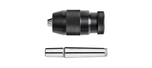 Schnellspann-Bohrfutter mit Bohrfutteraufnahme